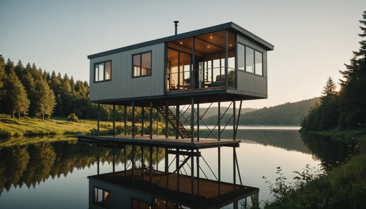 L'Habitat Nomade Réimaginé : Plongez dans l'Univers des Maisons Mobiles sur Pilotis