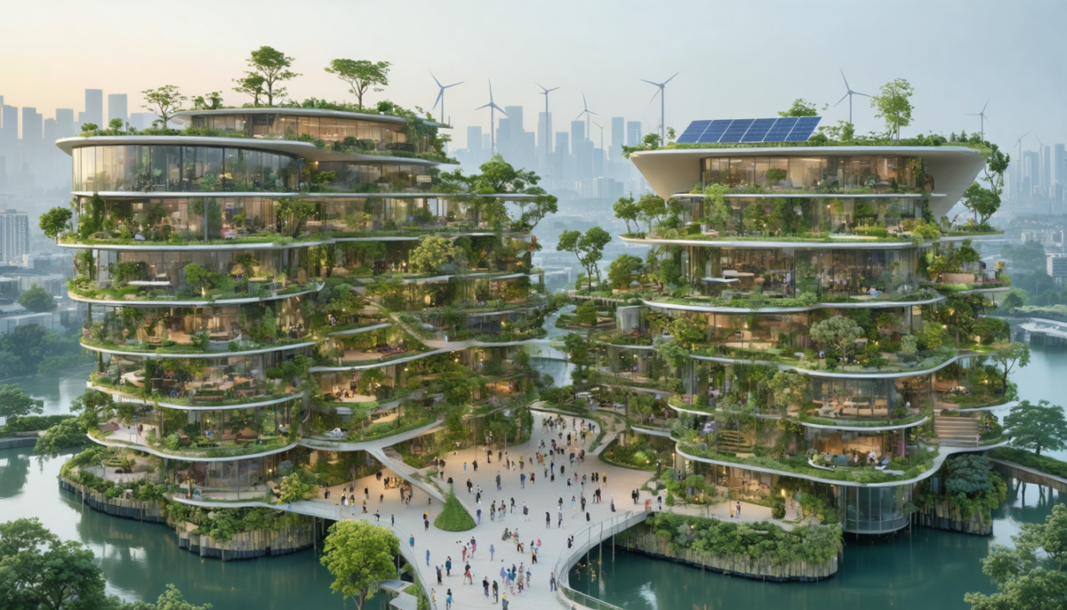 découvrez comment la ville écologique de demain se construit grâce à la rénovation innovante, l'utilisation de matériaux biosourcés et des habitats durables conçus pour 2050.