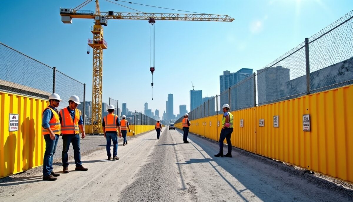 Les clés pour sécuriser et délimiter efficacement un chantier de construction