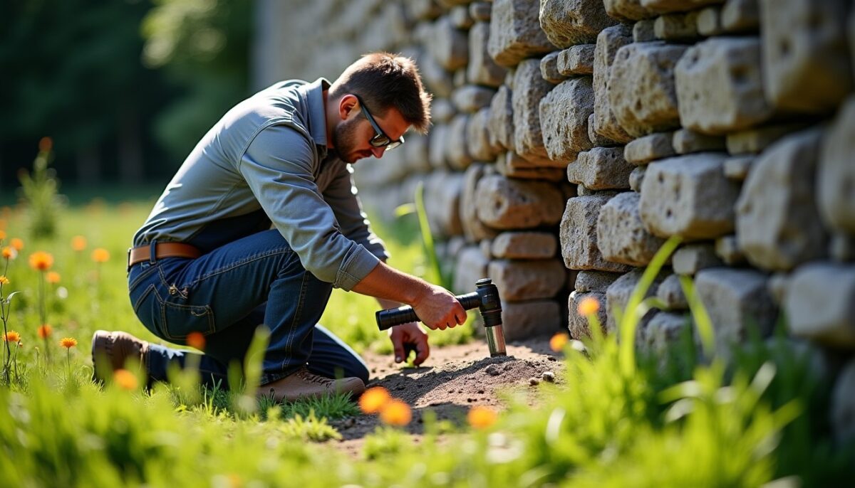 Jambage et ouverture dans mur en pierre : mode d'emploi technique détaillé étape par étape