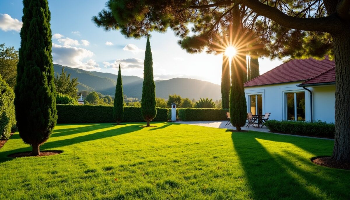 Cyprès près de la maison : guide des distances sécuritaires, des variétés idéales et des risques à anticiper
