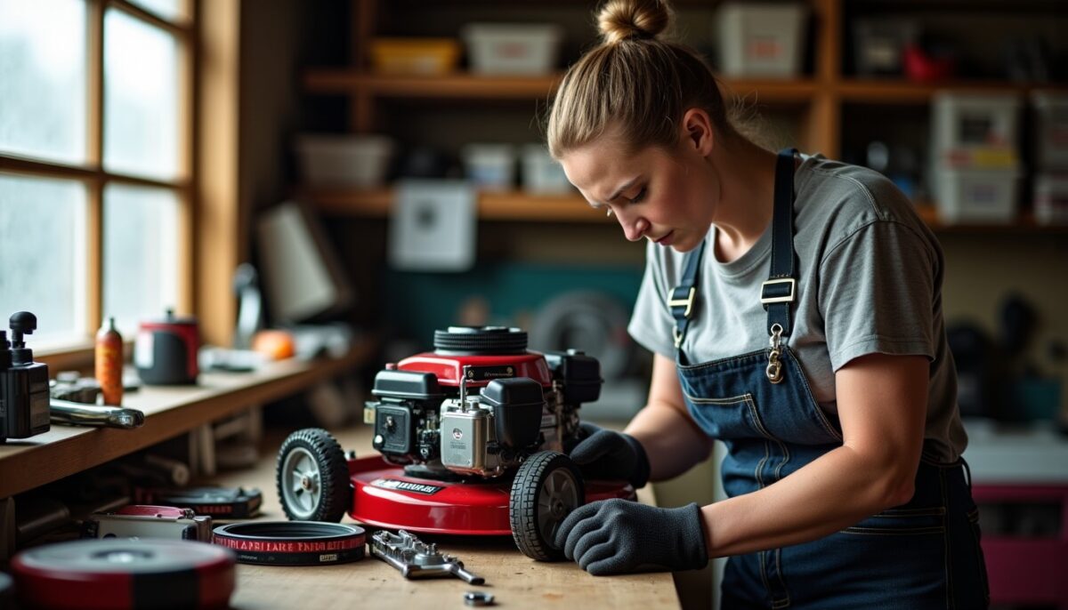 Remplacer la courroie d'une motobineuse Briggs & Stratton : un guide détaillé étape par étape