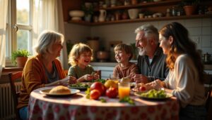 La cuisine : le cœur chaleureux où se tissent les moments de partage familiaux